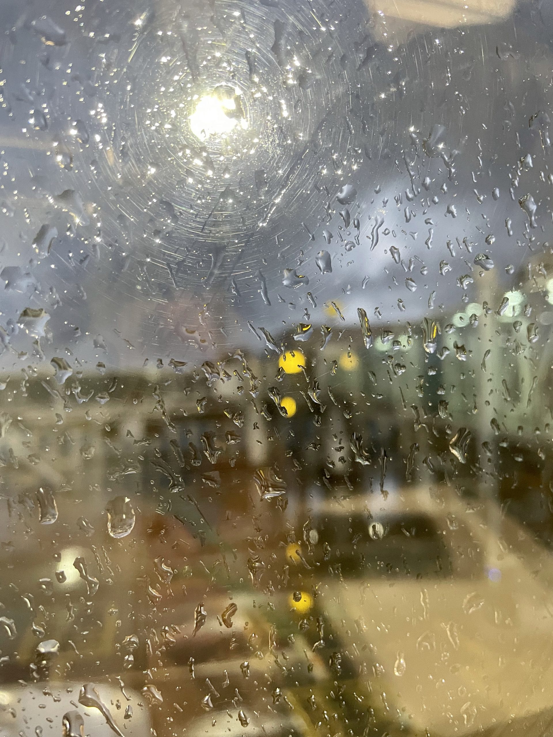 Pondering as I look out of my flight window on a wet & cold Sunday morning…