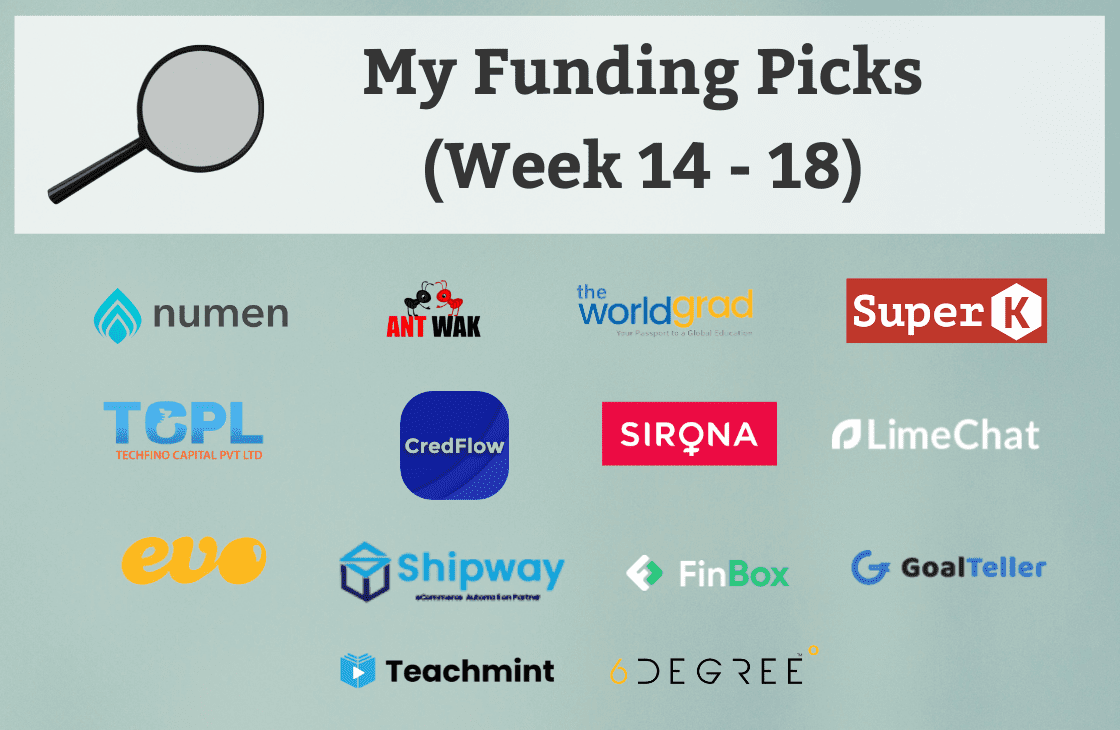 My Funding Picks For Last 5 Weeks (Week 14 – 18)